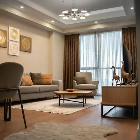 люкс в анталии с 1 спальней с видом на море Appartement Antalya